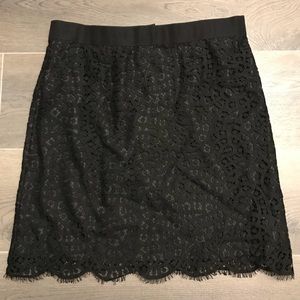 Joe fresh lace skirt